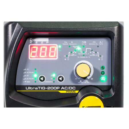 КЕДР Установка аргонодуговой сварки UltraTIG-200P AC/DC (220В, 10-200А) (с возможностью подключения педали) (8022427) КЕДР Установка аргонодуговой сварки UltraTIG-200P AC/DC (220В, 10-200А) (с возможностью подключения педали) (8022427)